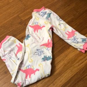 Carter’s fleece footless pajamas size 5T